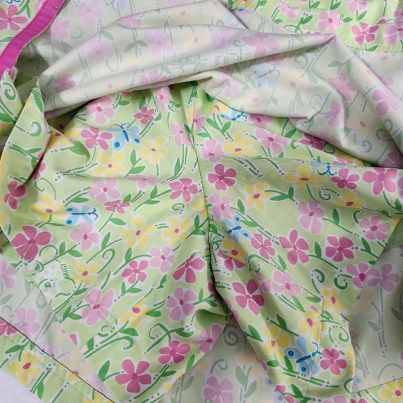 NWOT Lilly Pulitzer Women's 14 Skort Green & Pink - Picture 7 of 15